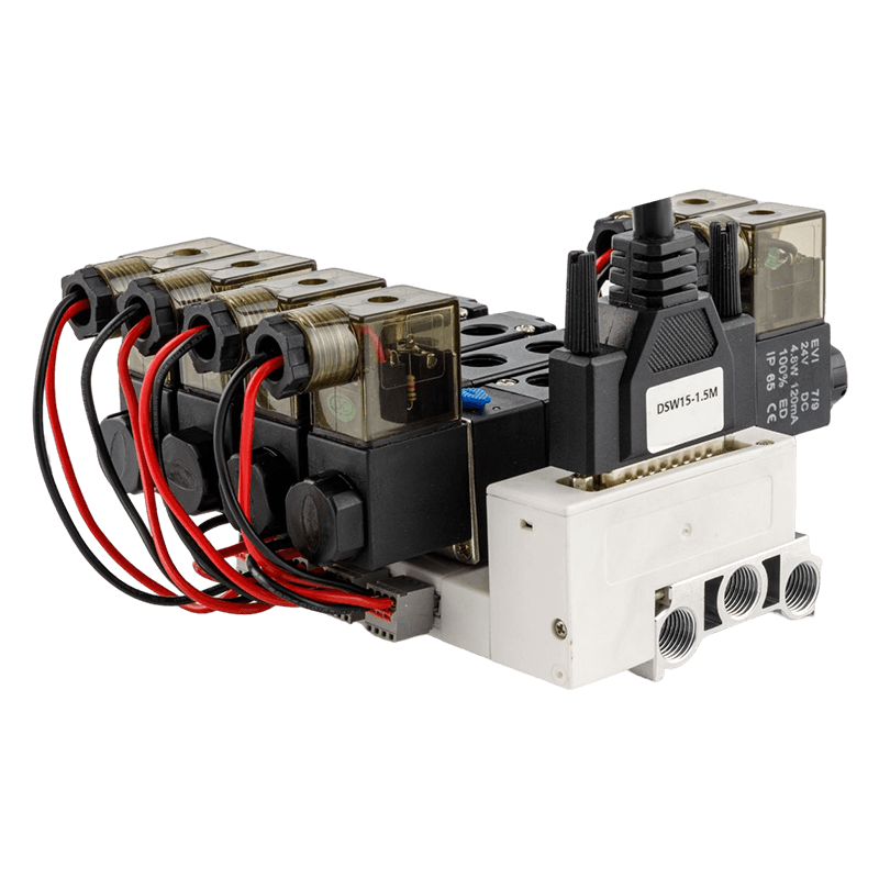 Mixed manifold with D-SUB 