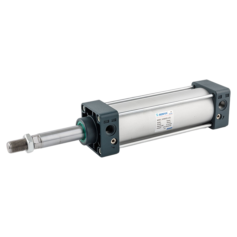 Tie rod type air cylinder  Pneumatic actuator for fast and flexible lubrication