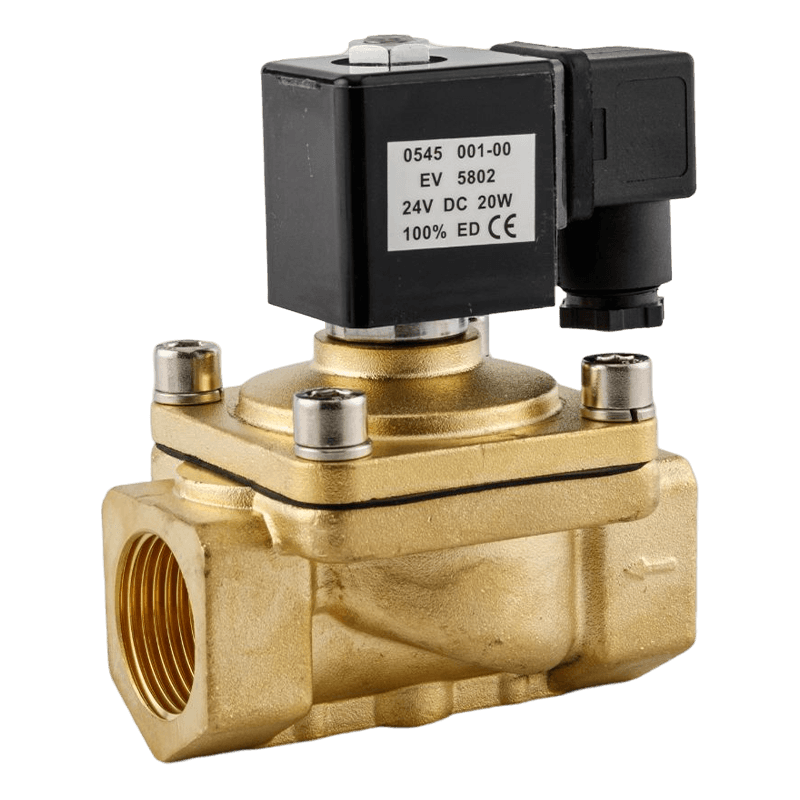 High power direct acting two position two way solenoid valve is designed for conventional applications PU220
