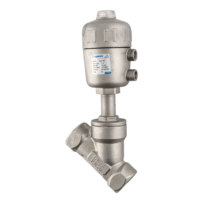A more safe and clean solution of pneumatic control valve
