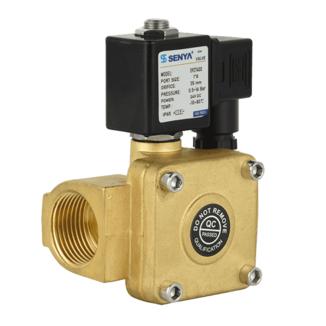 High degree of freedom, arbitrary installation of two - position two - way solenoid valve
