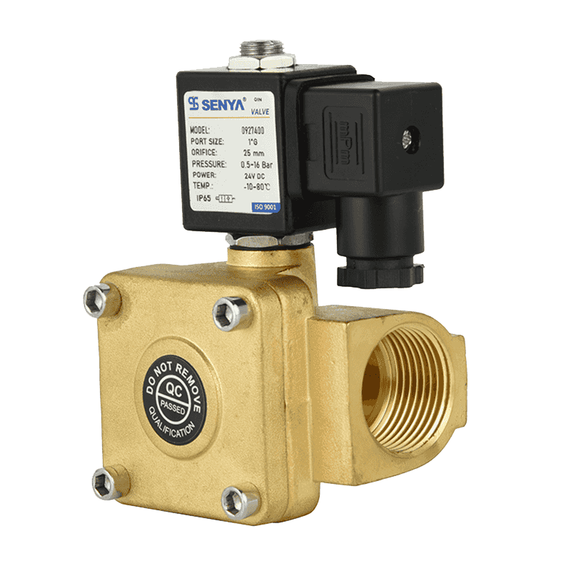 High degree of freedom, arbitrary installation of two - position two - way solenoid valve